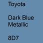 Preview: Toyota, Dark Blue Metallic, 8D7.